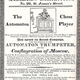 Imagen: Anuncio de exhibición de 1818. Wikimedia Commons